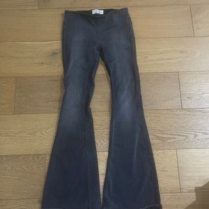 Free people penny pull on flare jeans